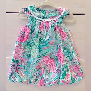 Lilly Pulitzer floral infant/toddler dress